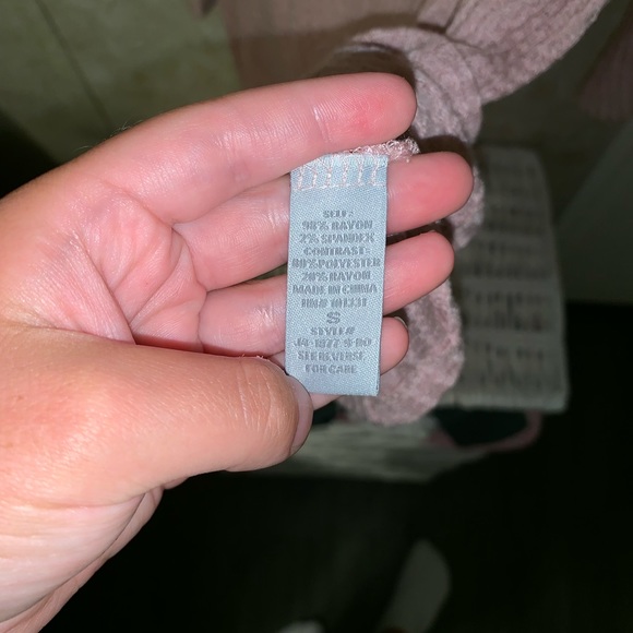 S women’s Charlotte Russe long sleeved tunic - Picture 5 of 6